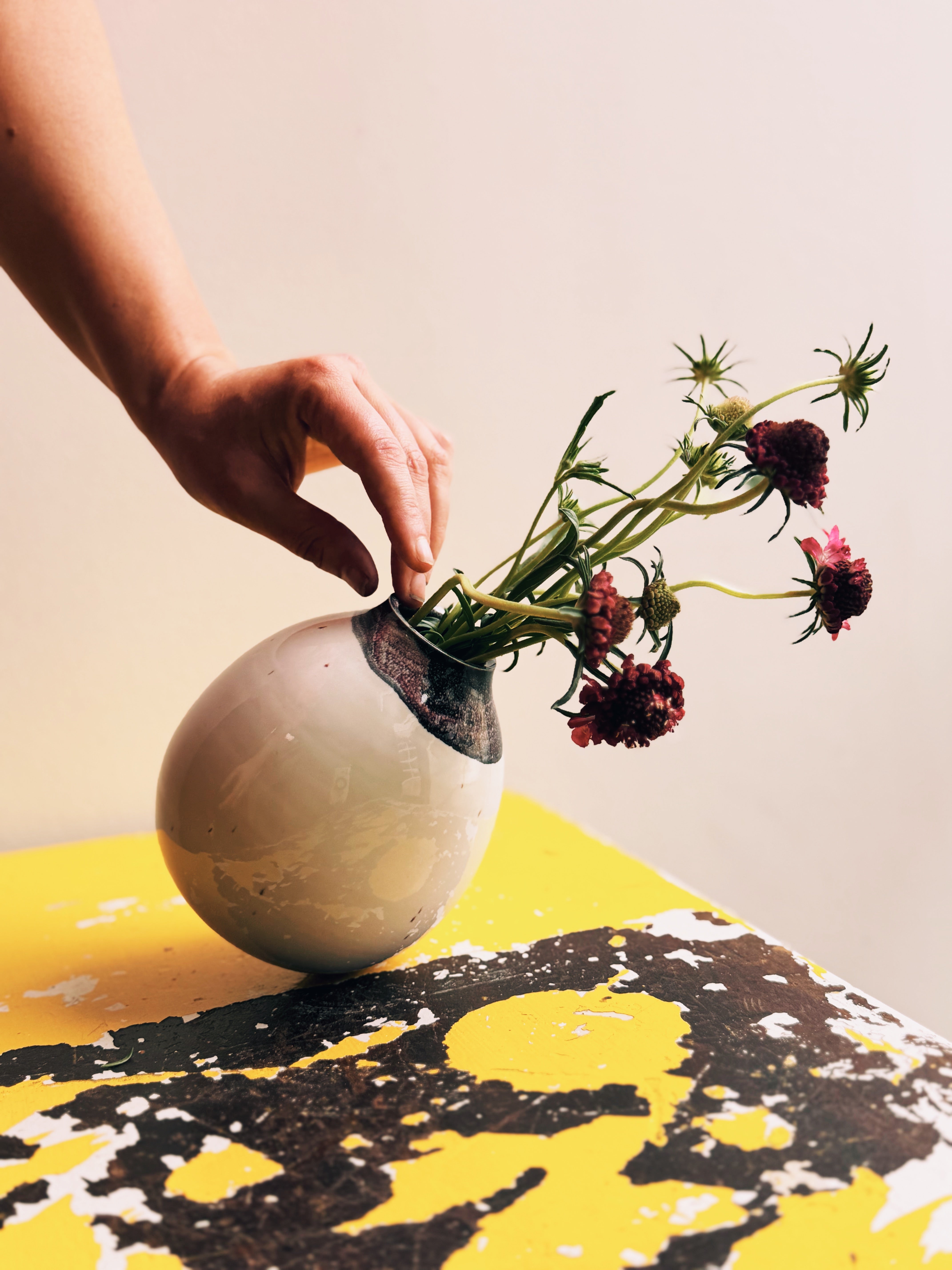 Black & White Vase 003
