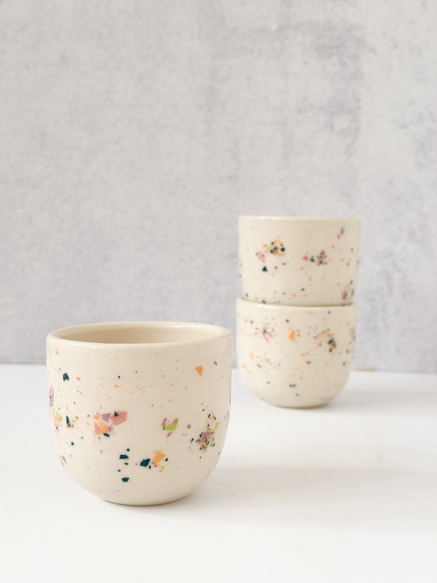 Confetti Cup - 8oz ( fits To-go lids !)