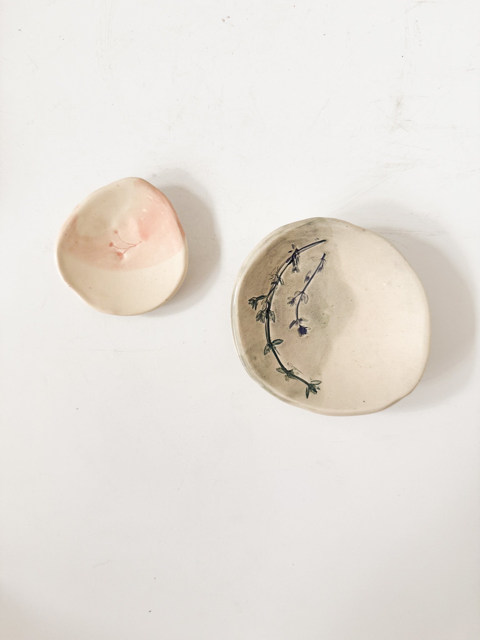Floral little Dish Set 4