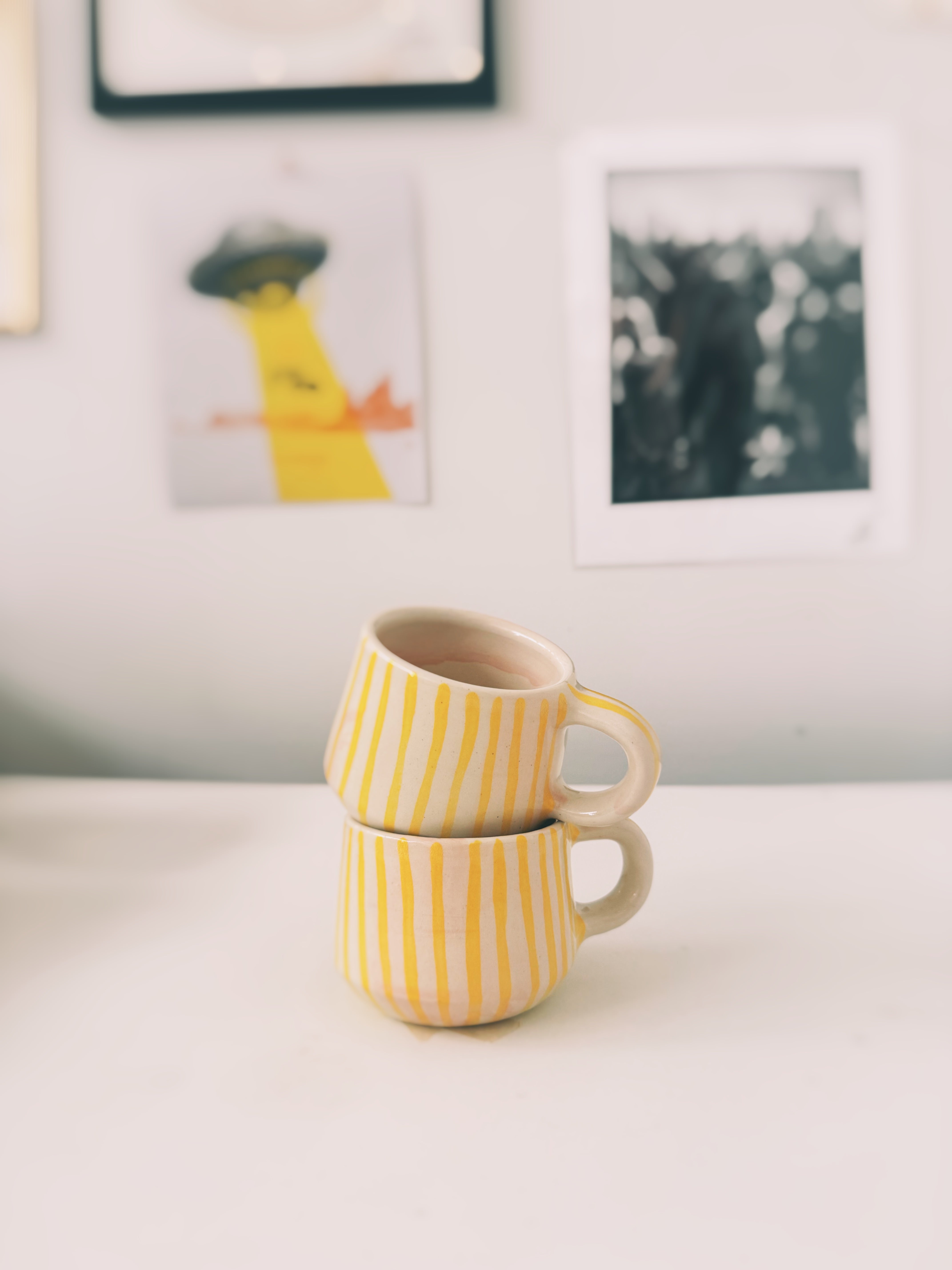 Yellow Lines Espresso/Cortado Cup 4oz