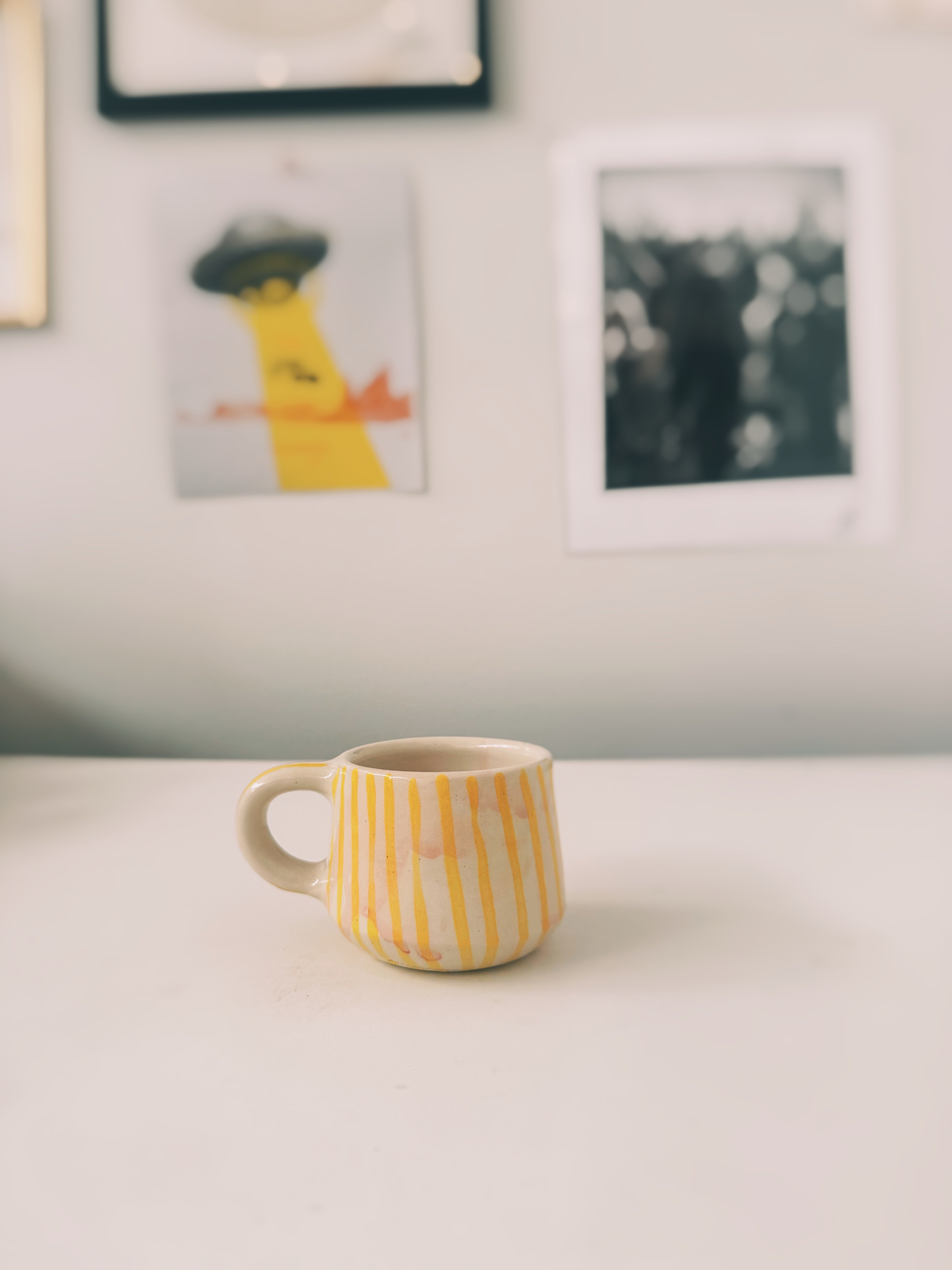 Yellow Lines Espresso/Cortado Cup 4oz