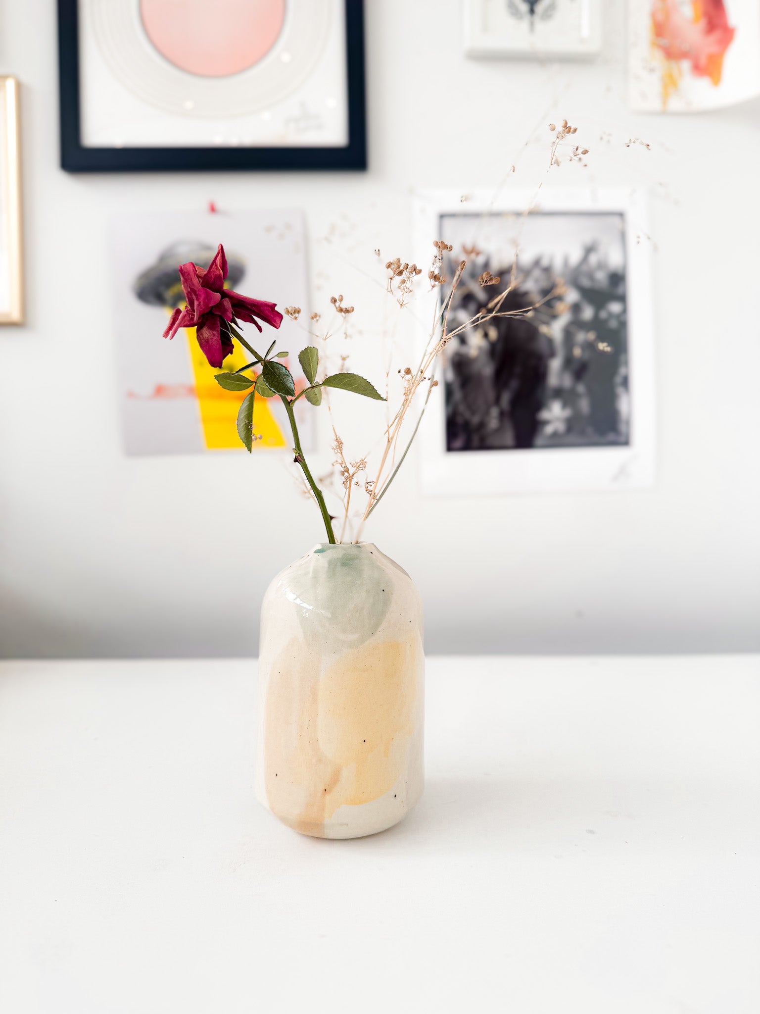 Tall Bud Aura Vase No.3