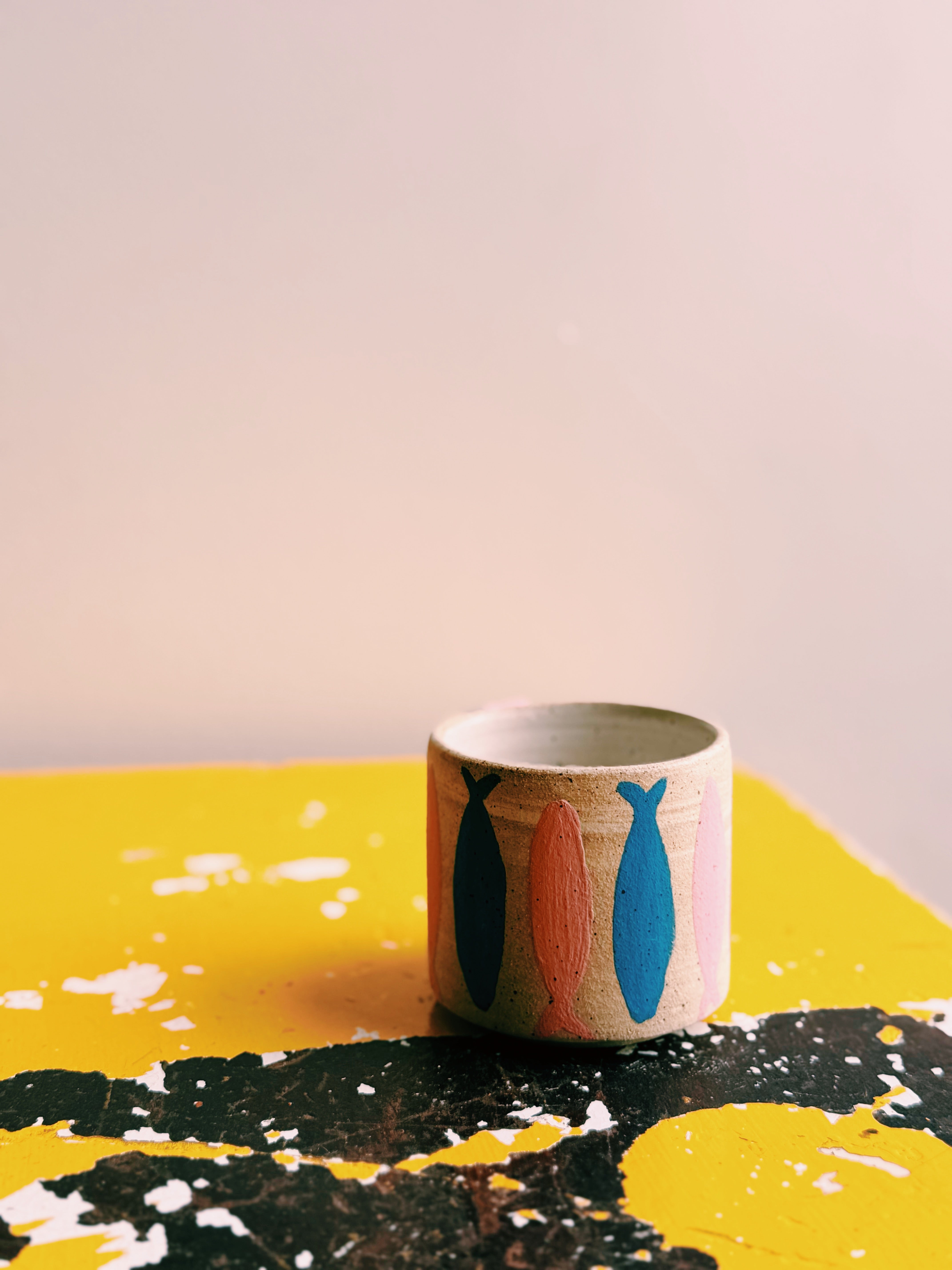 stacking fish cup