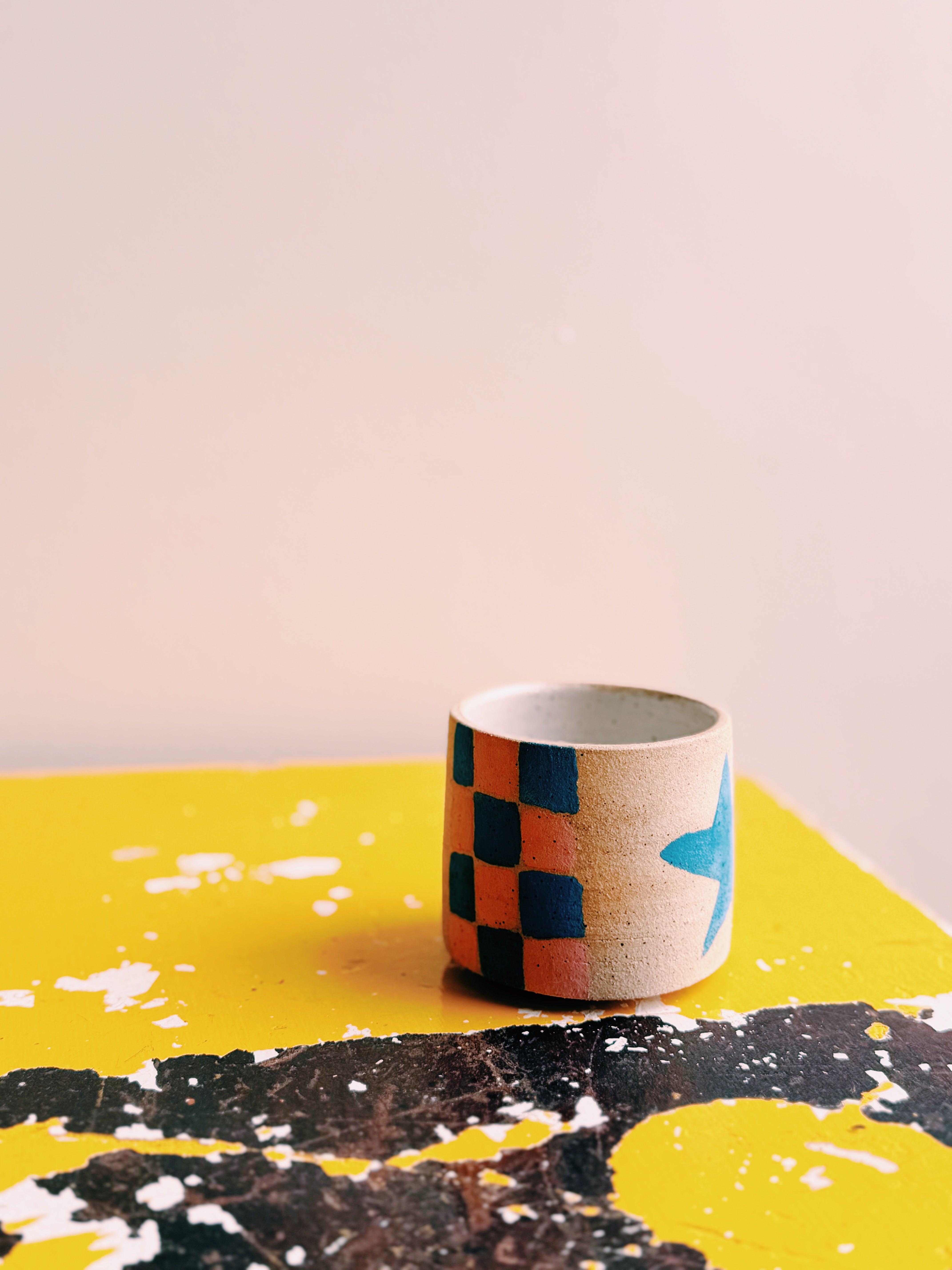 star. fish. cup