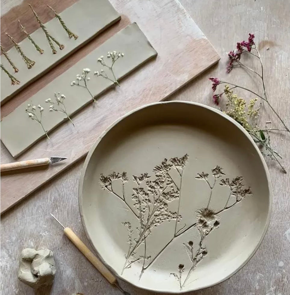 August 23rd Pressed Flora Workshop - Little Everything Dishes and/or mugs